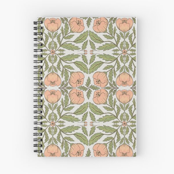 Item preview, Imaginary Blossom: Symmetrical Floral Pattern in Pastels designed and sold by Nekogobido.