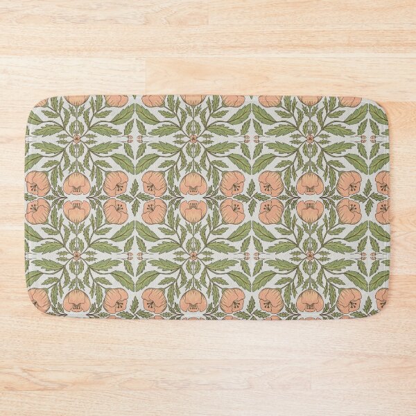 Item preview, Imaginary Blossom: Symmetrical Floral Pattern in Pastels designed and sold by Nekogobido.