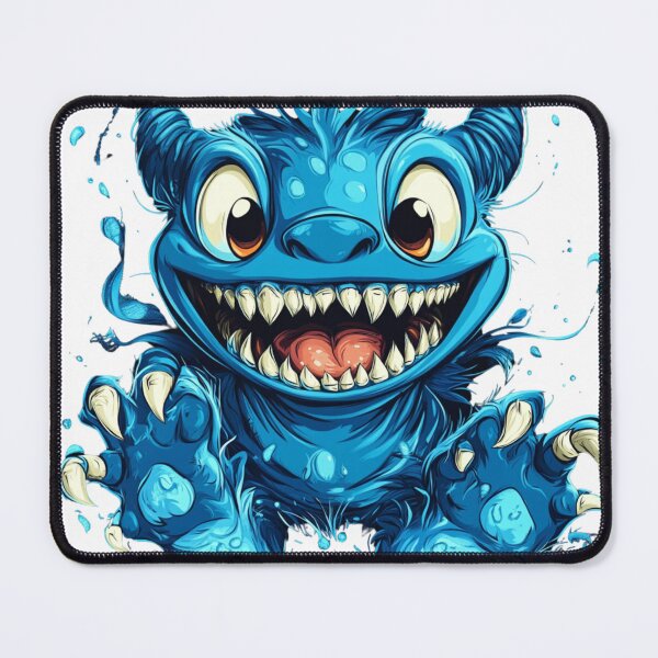 Item preview, Blue Monster Gift for Son designed and sold by NicolasGlowArt.