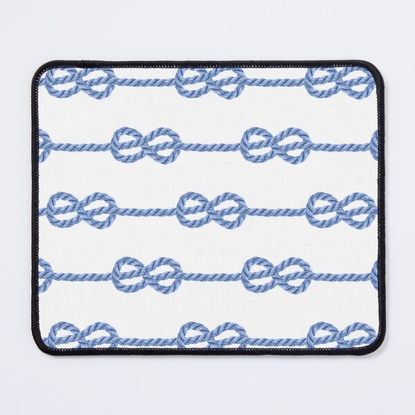 Item preview, Nautical blue rope knots designed and sold by Dana Du.