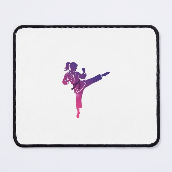 Item preview, Karate Girl Purple Pink designed and sold by SOUFIANE1991.