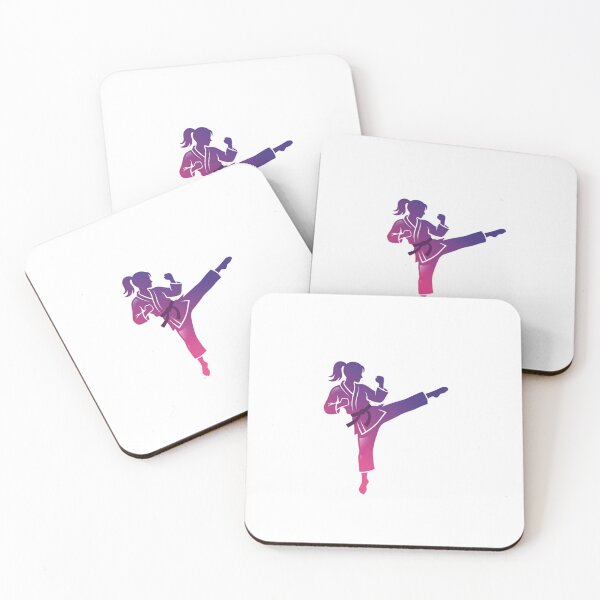 Item preview,  Karate Girl Purple Pink  designed and sold by SOUFIANE1991.