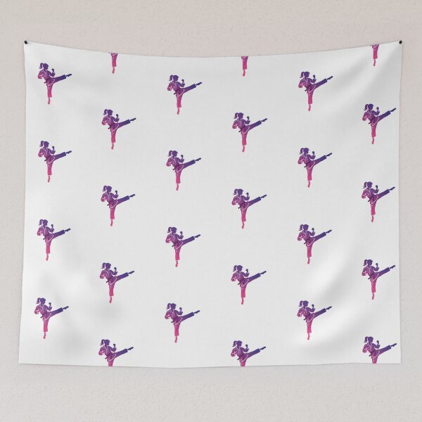 Item preview,  Karate Girl Purple Pink  designed and sold by SOUFIANE1991.
