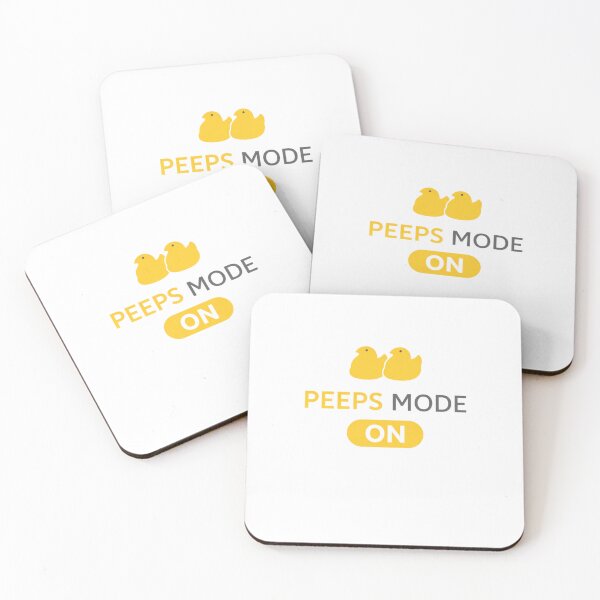 Item preview, Peeps Mode: ON ? Perfect for Easter lovers who can’t get enough of those iconic marshmallow treats. designed and sold by MoosElkPL.