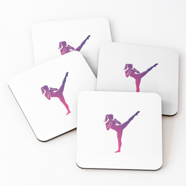 Item preview, Karate Girl Purple Pink  designed and sold by SOUFIANE1991.