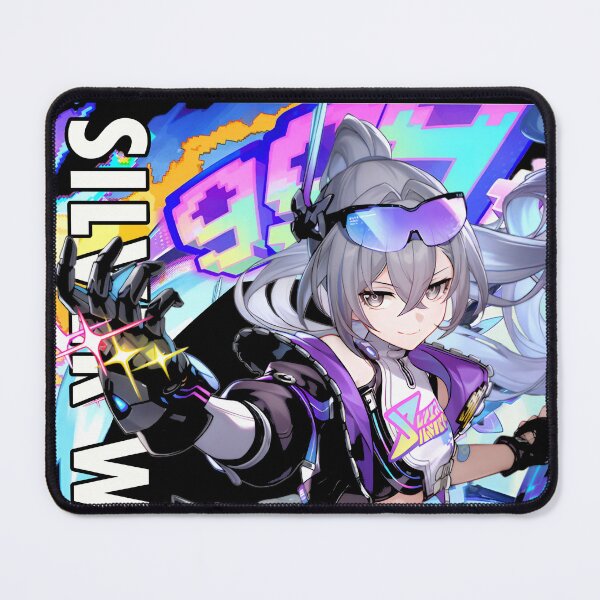 Item preview, silver wolf lv999 honkai star rail stickers fan shirt waifu designed and sold by ItemWaifuArt.