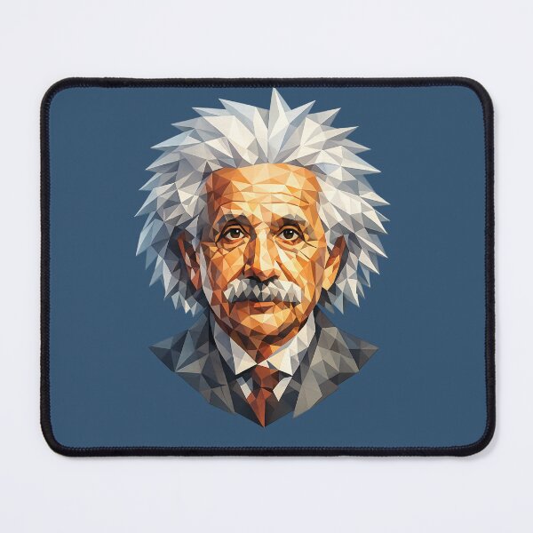 Item preview, Low Poly Albert Einstein designed and sold by AndreBarnard.