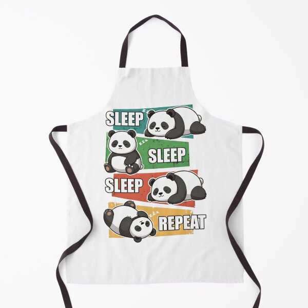 Item preview, Eat Sleep Panda Repeat Lazy Nap Design designed and sold by TshirtsOnline-.
