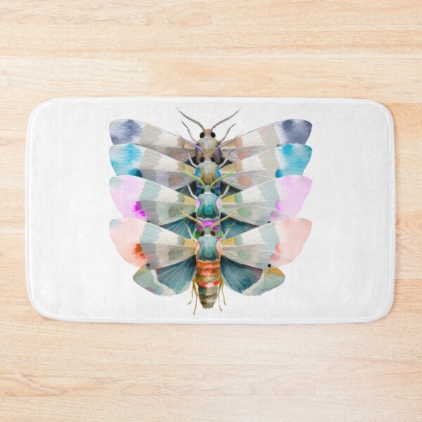 Item preview, Surreal Colorful Moth Art designed and sold by AnimaliaStar.