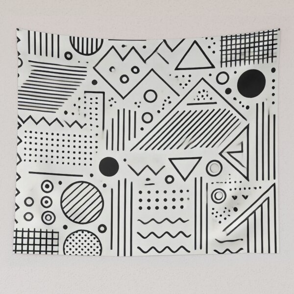 Item preview, memphis pattern designed and sold by TEEJAMBOREE.