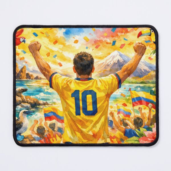 Item preview, Celebration by the Water Ecuardor Soccer Vibes designed and sold by BrickByDream.