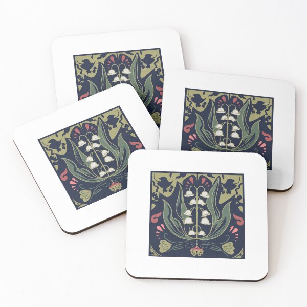 Item preview, Art Nouveau Lily of the Valley Pattern designed and sold by asamijess.