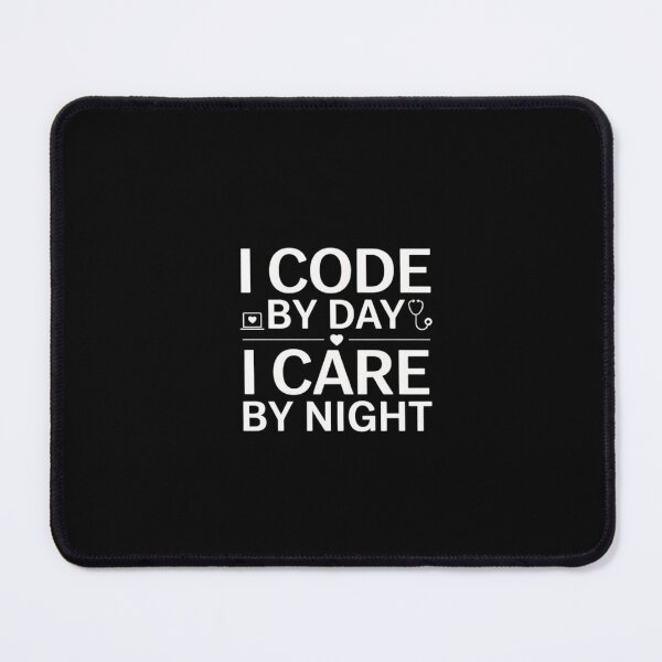Item preview, I Code By Day I Care By Night Shirt – Nurse Programmer Gift, Coding Nurse Tee, Funny Healthcare Developer T-Shirt designed and sold by RALYSHOP.