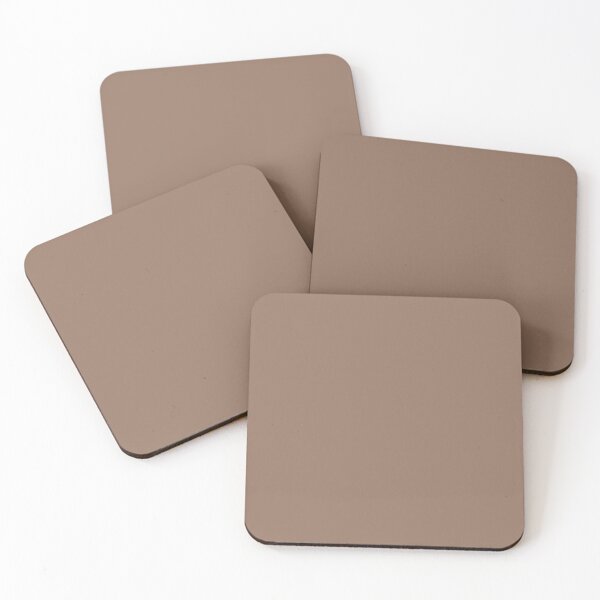 Item preview, Mocha Brown solid color designed and sold by Dana Du.