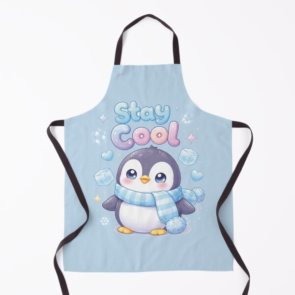 Item preview, Kawaii Penguin “Stay Cool” – Cute Chill Aesthetic Animal Design designed and sold by MerlinWear.