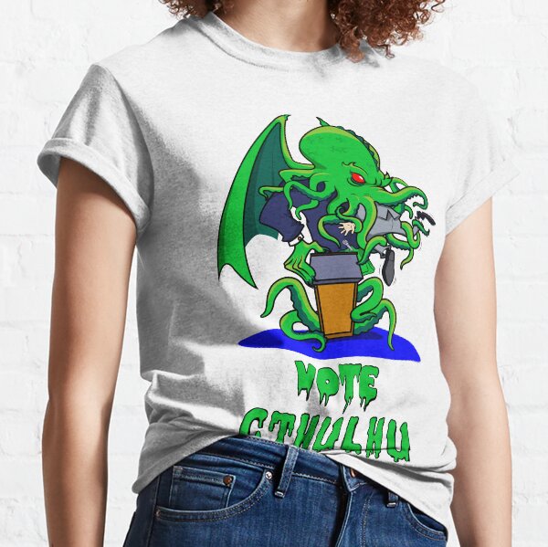Item preview, Vote Cthulhu designed and sold by ToonTrove.