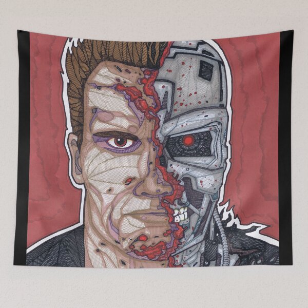 Item preview, The Terminator 1984 - Artwork designed and sold by Spencer Holdsworth.