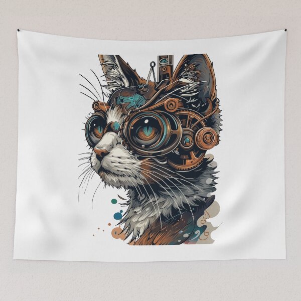 Item preview, The Time Travel Cat designed and sold by JarahDesign.