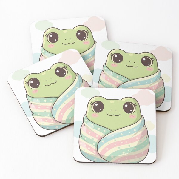 Item preview, Frog in a soft blanket designed and sold by tigrootiger.