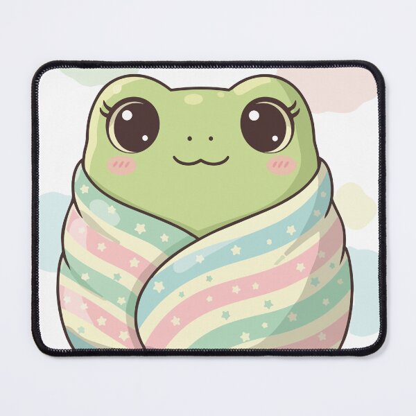 Item preview, Frog in a soft blanket designed and sold by tigrootiger.