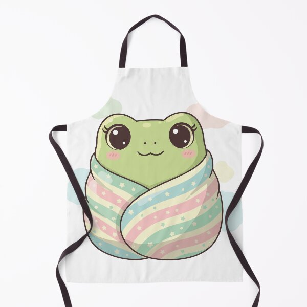 Item preview, Frog in a soft blanket designed and sold by tigrootiger.