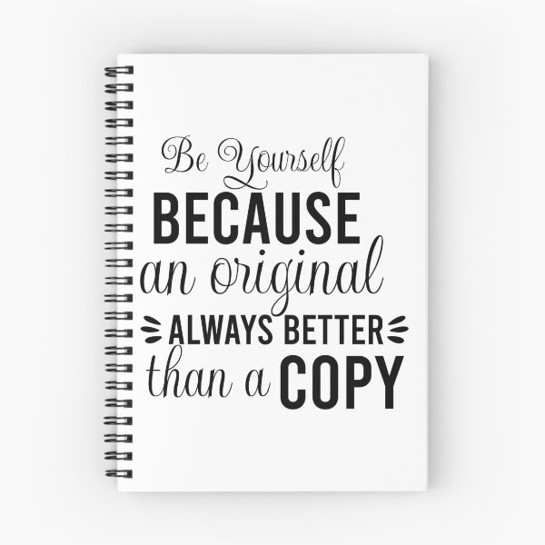 Item preview, Be Yourself Quote Typography – Original Is Worth More Than a Copy Motivational Design designed and sold by 19Beauty.