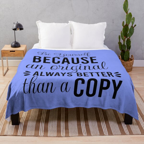 Item preview, Be Yourself Quote Typography – Original Is Worth More Than a Copy Motivational Design designed and sold by 19Beauty.