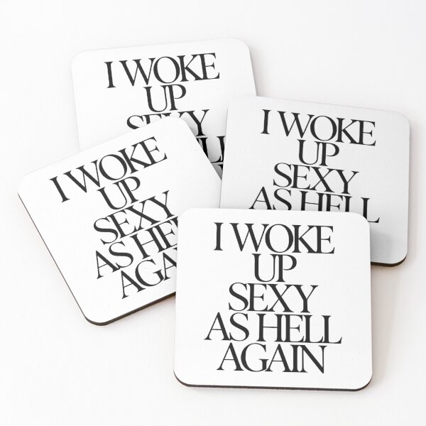 Item preview, I Woke Up Sexy As Hell Again designed and sold by SignumShop.