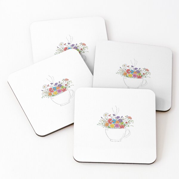 Item preview, Coffee and flowers designed and sold by uunaa.
