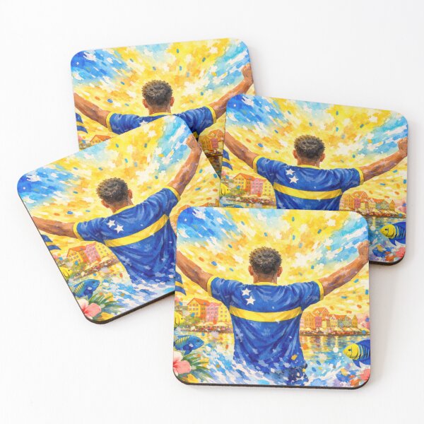 Item preview, Soccer Vibes Celebration in Curacao designed and sold by BrickByDream.