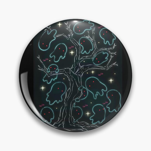 Item preview, Cute Halloween Ghost Tree Illustration designed and sold by sankura.