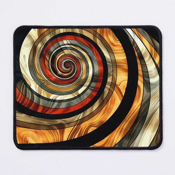 Item preview, Boho Caramel and Earth Tones Hues Swirling Abstract designed and sold by DEC02.