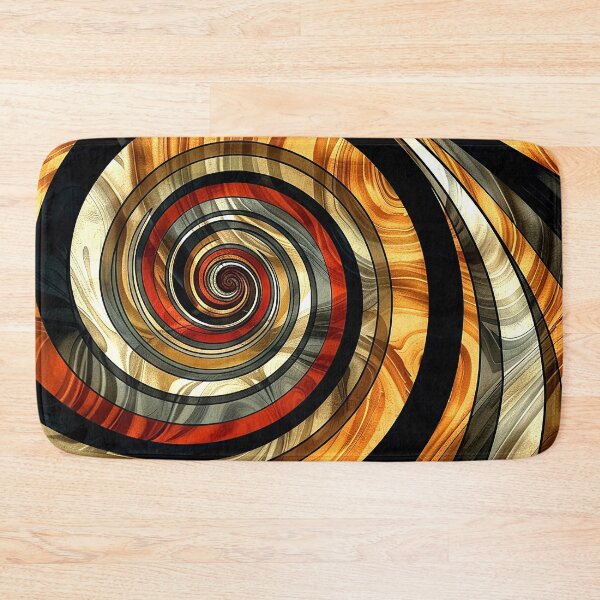 Item preview, Boho Caramel and Earth Tones Hues Swirling Abstract  designed and sold by DEC02.