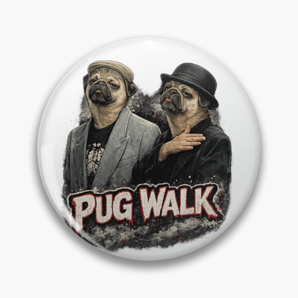 Item preview, Pug Walk designed and sold by ttuniques.