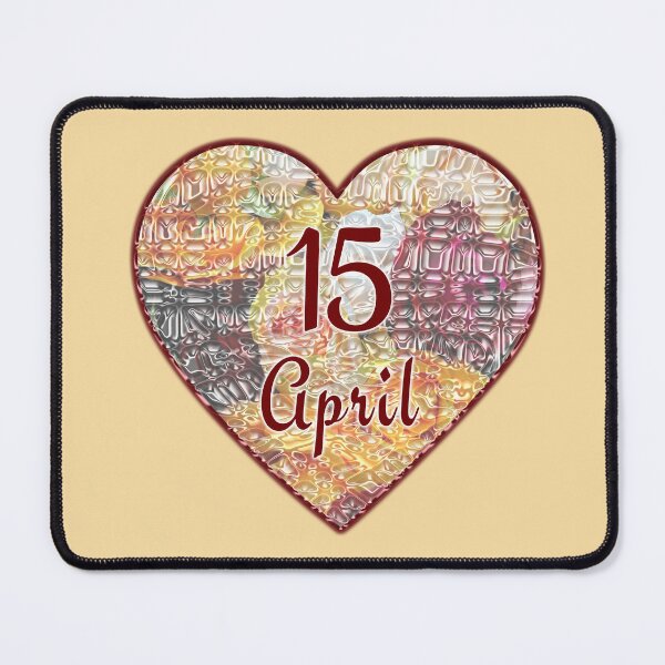 Item preview, April 15 - Birthday & Anniversary - Abstract Rose Heart designed and sold by Myriel-Myriel.