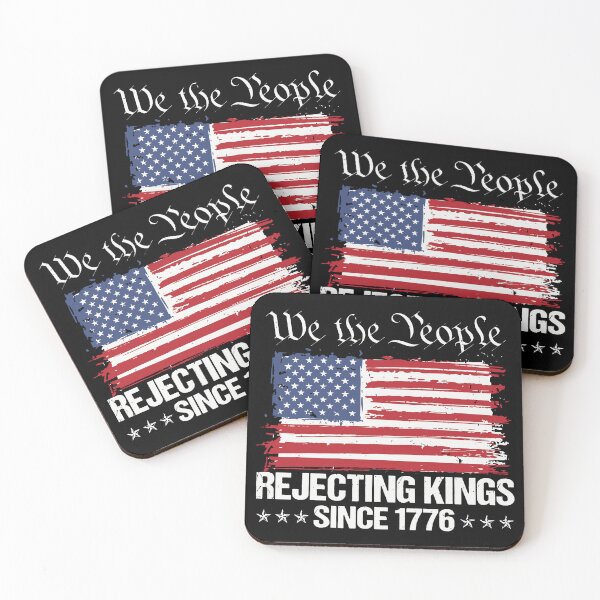 Item preview, No Kings Rejecting Kings Since 1776, We The People Anti Trump , Freedom Statement, No Kings, Patriotic 2026 designed and sold by MEMillerMStore.