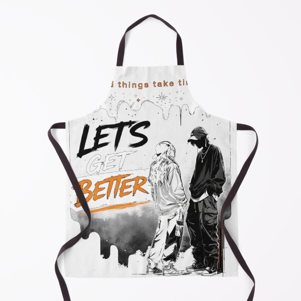 Item preview, Lets Get Better T-Shirts – Motivational Streetwear Graphic designed and sold by KDesignCrafts.