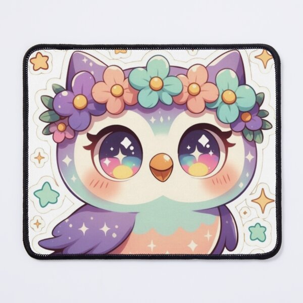 Item preview, Cute Galaxy Owl Books designed and sold by CoquetteLunaCo.