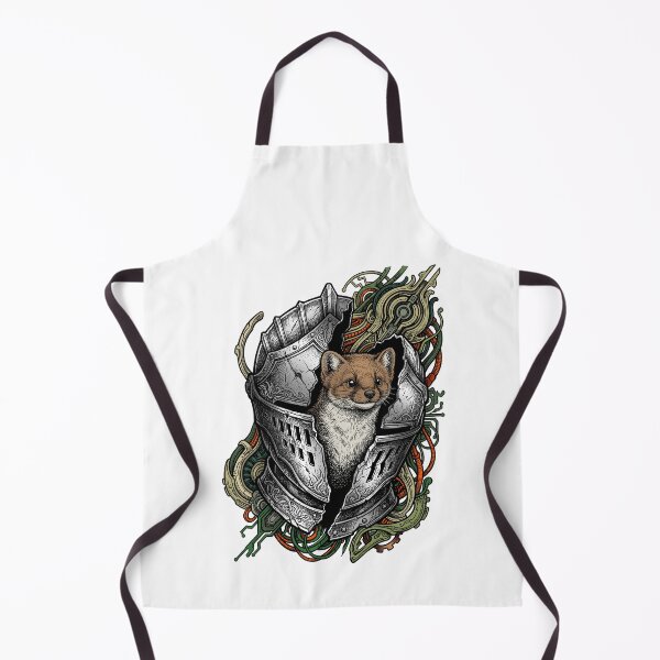 Item preview, The weasel in the knight's helmet designed and sold by krabbaraban.