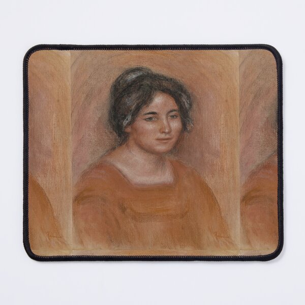 Item preview, Gabrielle by Pierre-Auguste Renoir: Impressionist Portrait Fine Art Print designed and sold by artofuniverse.