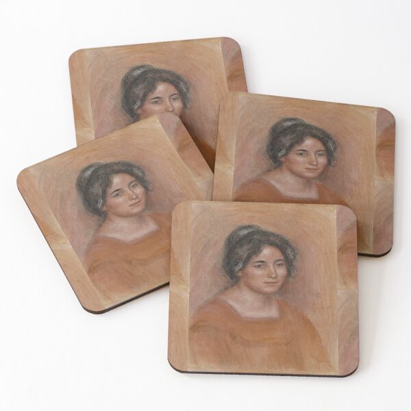 Item preview, Gabrielle by Pierre-Auguste Renoir: Impressionist Portrait Fine Art Print designed and sold by artofuniverse.