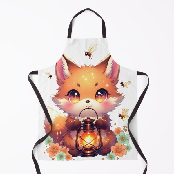 Item preview, Cute Baby Fox Lantern Glow designed and sold by CoquetteLunaCo.