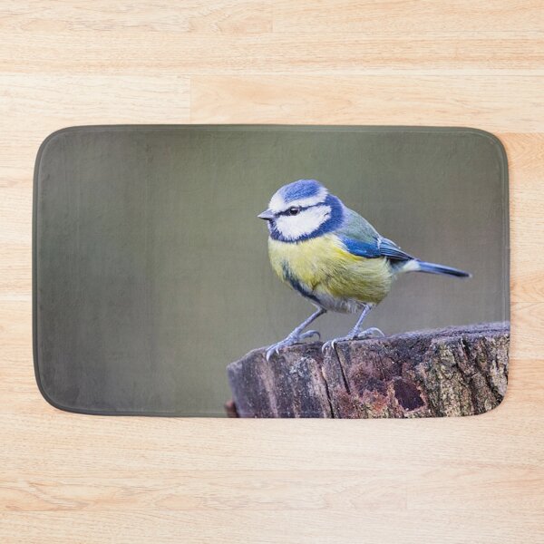 Item preview, Blue Tit on a Tree Stump designed and sold by Martin Stokes Photography.