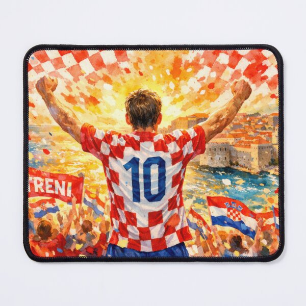 Item preview, Soccer Celebration in Croatia Soccer Vibes designed and sold by BrickByDream.