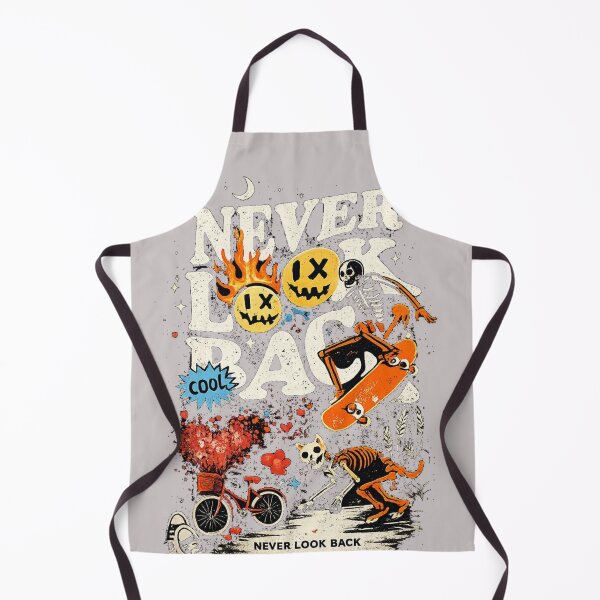 Item preview, Never Look Back T-Shirts – Skeleton Skate Streetwear Art designed and sold by KDesignCrafts.