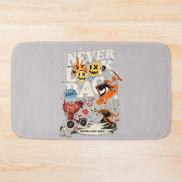 Item preview, Never Look Back T-Shirts – Skeleton Skate Streetwear Art designed and sold by KDesignCrafts.