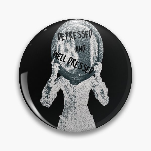 Item preview, Depressed and Well Dressed designed and sold by LithiumCocktail.