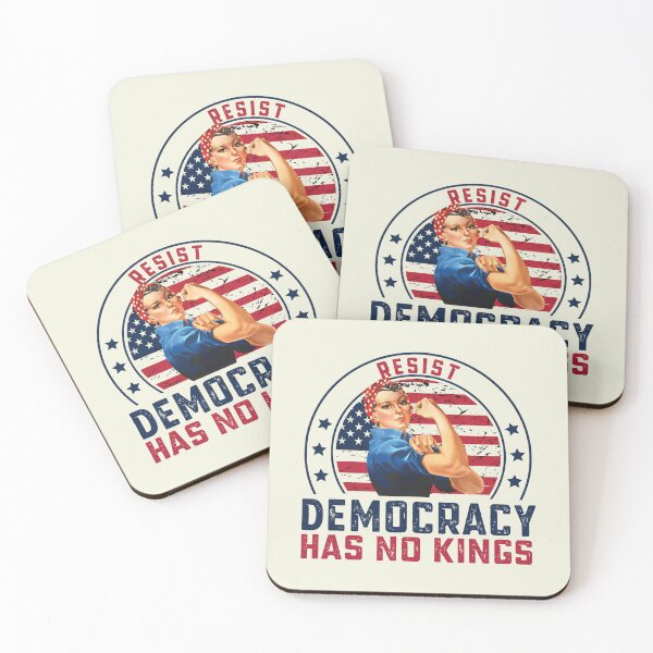 Item preview, Resist Democracy Has No Kings, Patriotic Political, Resist Democracy Has No Kings, Patriotic Political designed and sold by MEMillerMStore.