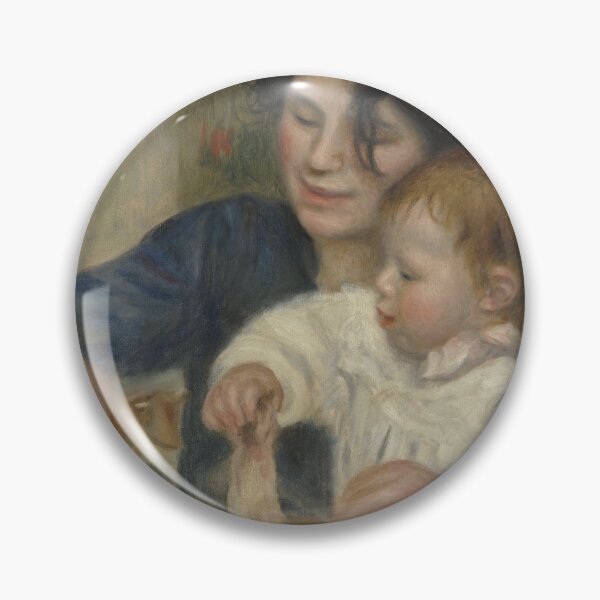 Item preview, Gabrielle and Jean by Pierre-Auguste Renoir: Tender Impressionist Fine Art Poster designed and sold by artofuniverse.