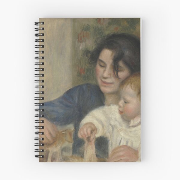 Item preview, Gabrielle and Jean by Pierre-Auguste Renoir: Tender Impressionist Fine Art Poster designed and sold by artofuniverse.